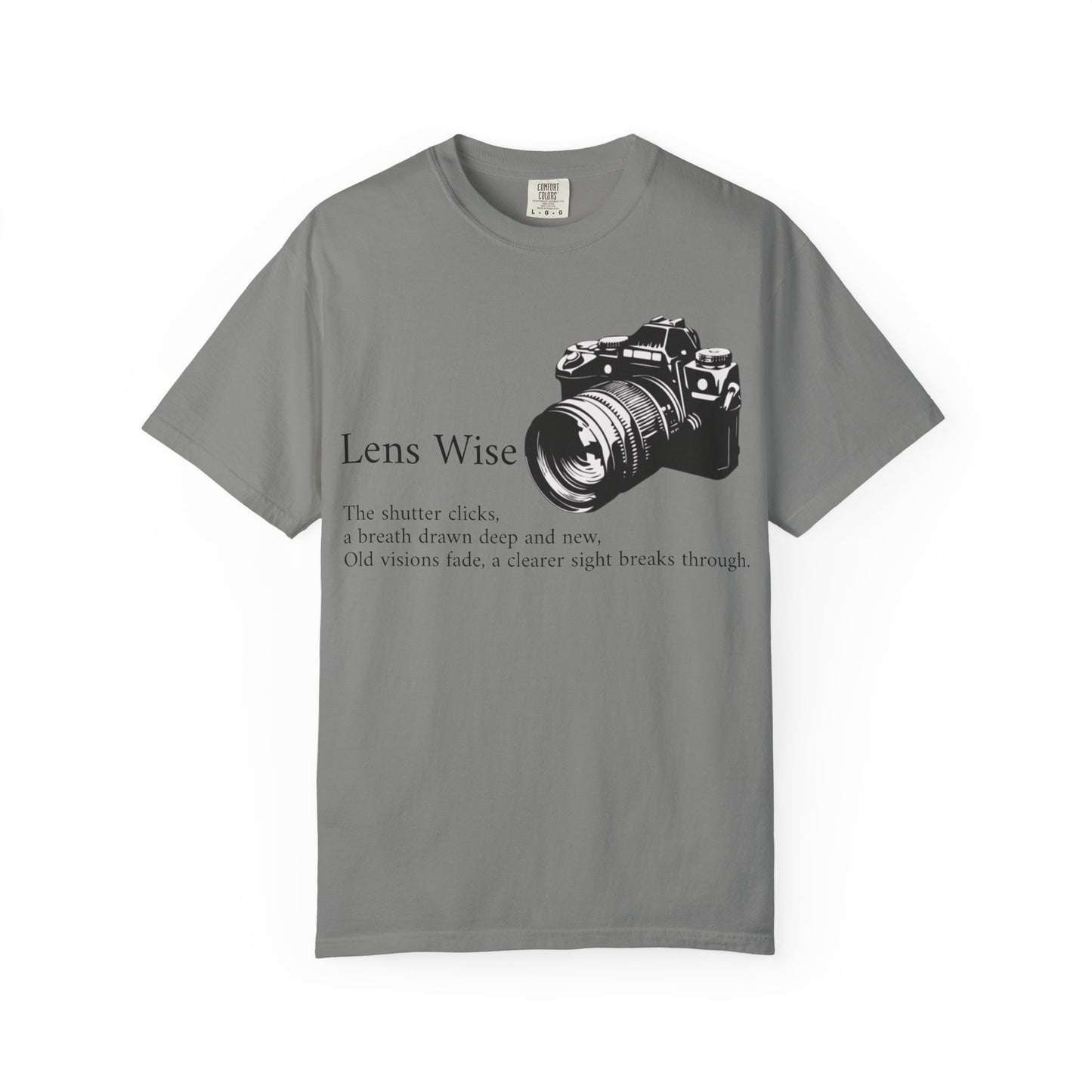 LW-Q1 Tee, Gift for Photographers, Unisex Camera Shirt, Vintage Style Graphic Tee