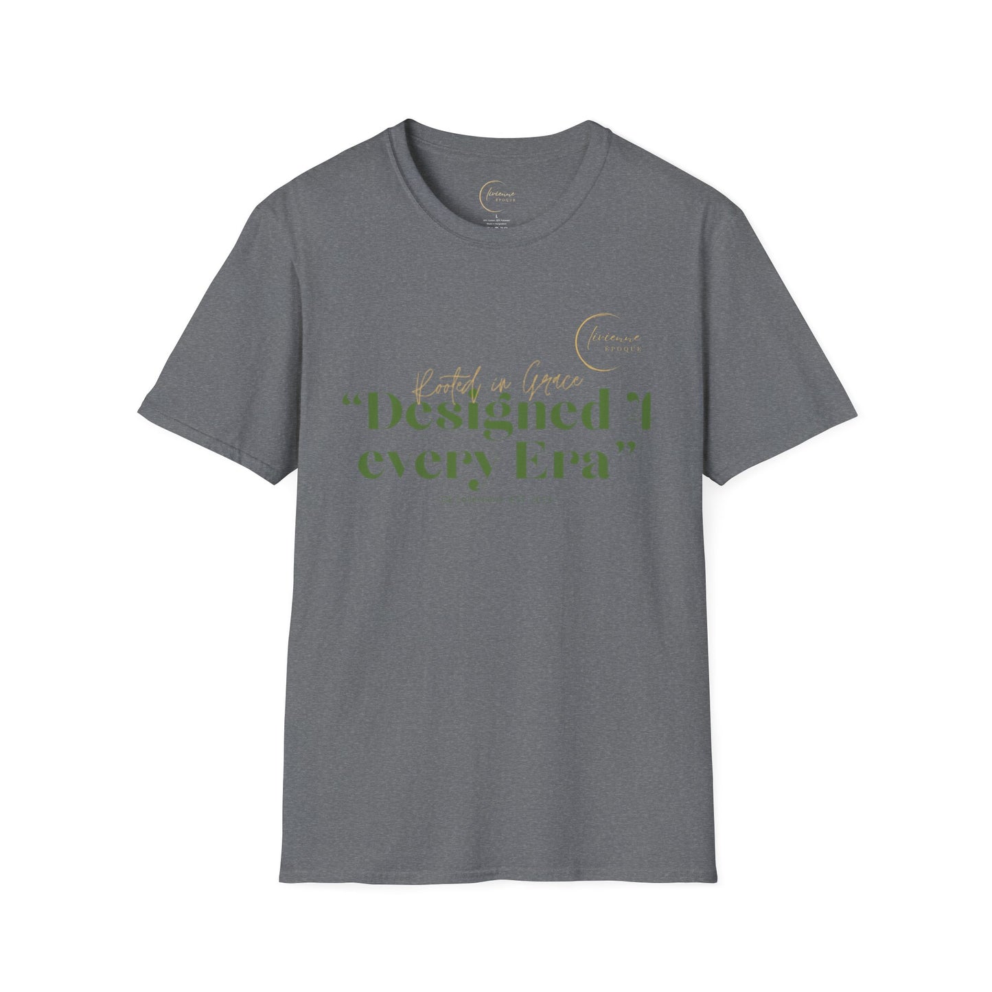 Olivienne Epoque Tee Unisex T-Shirt, Softstyle Tee for Culture Lovers, Graphic Tee, Casual Wear, Gift for Friends