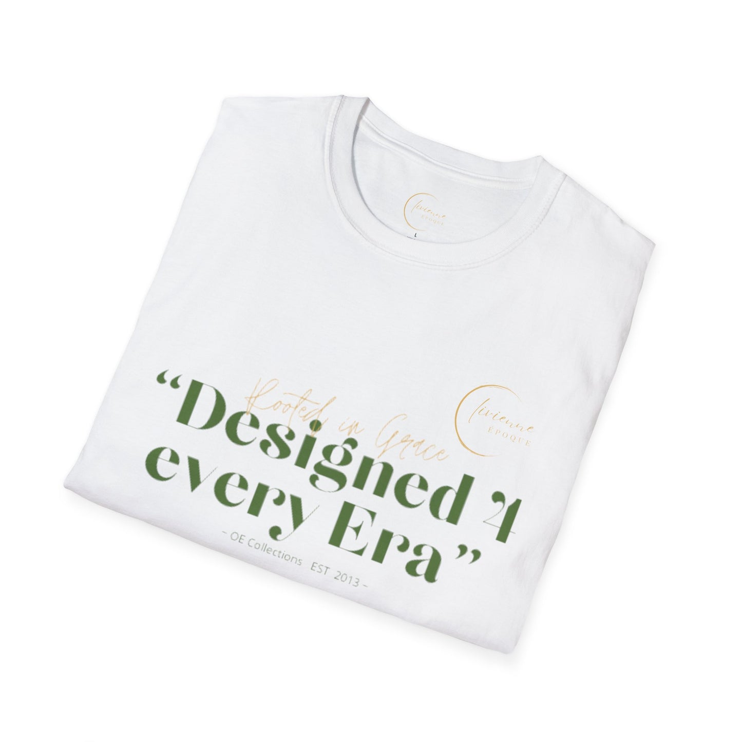 Olivienne Epoque Tee Unisex T-Shirt, Softstyle Tee for Culture Lovers, Graphic Tee, Casual Wear, Gift for Friends