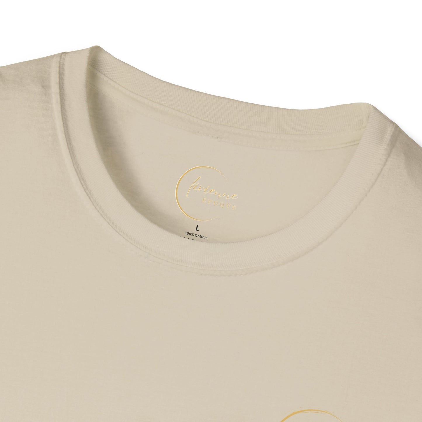 Olivienne Epoque Tee Unisex T-Shirt, Softstyle Tee for Culture Lovers, Graphic Tee, Casual Wear, Gift for Friends
