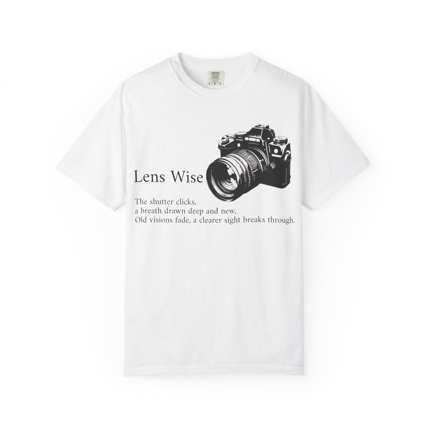 LW-Q1 Tee, Gift for Photographers, Unisex Camera Shirt, Vintage Style Graphic Tee
