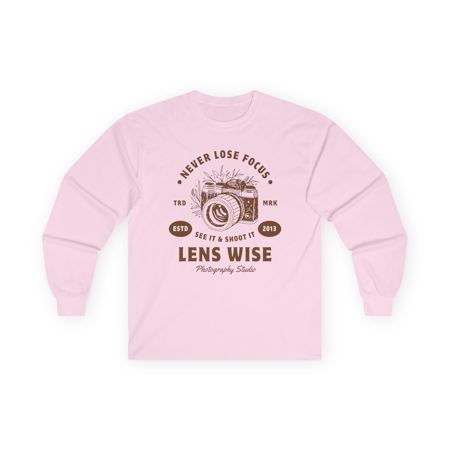 Photography Enthusiast Long Sleeve Tee, Unisex Tee Shirt, Gift for Photo Lovers, Camera Graphic Tee, Unique Photography Apparel