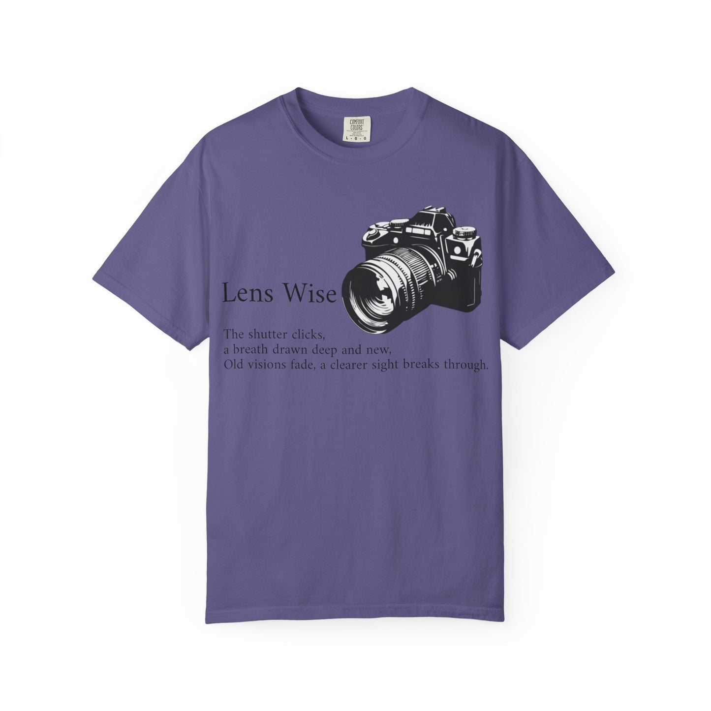 LW-Q1 Tee, Gift for Photographers, Unisex Camera Shirt, Vintage Style Graphic Tee