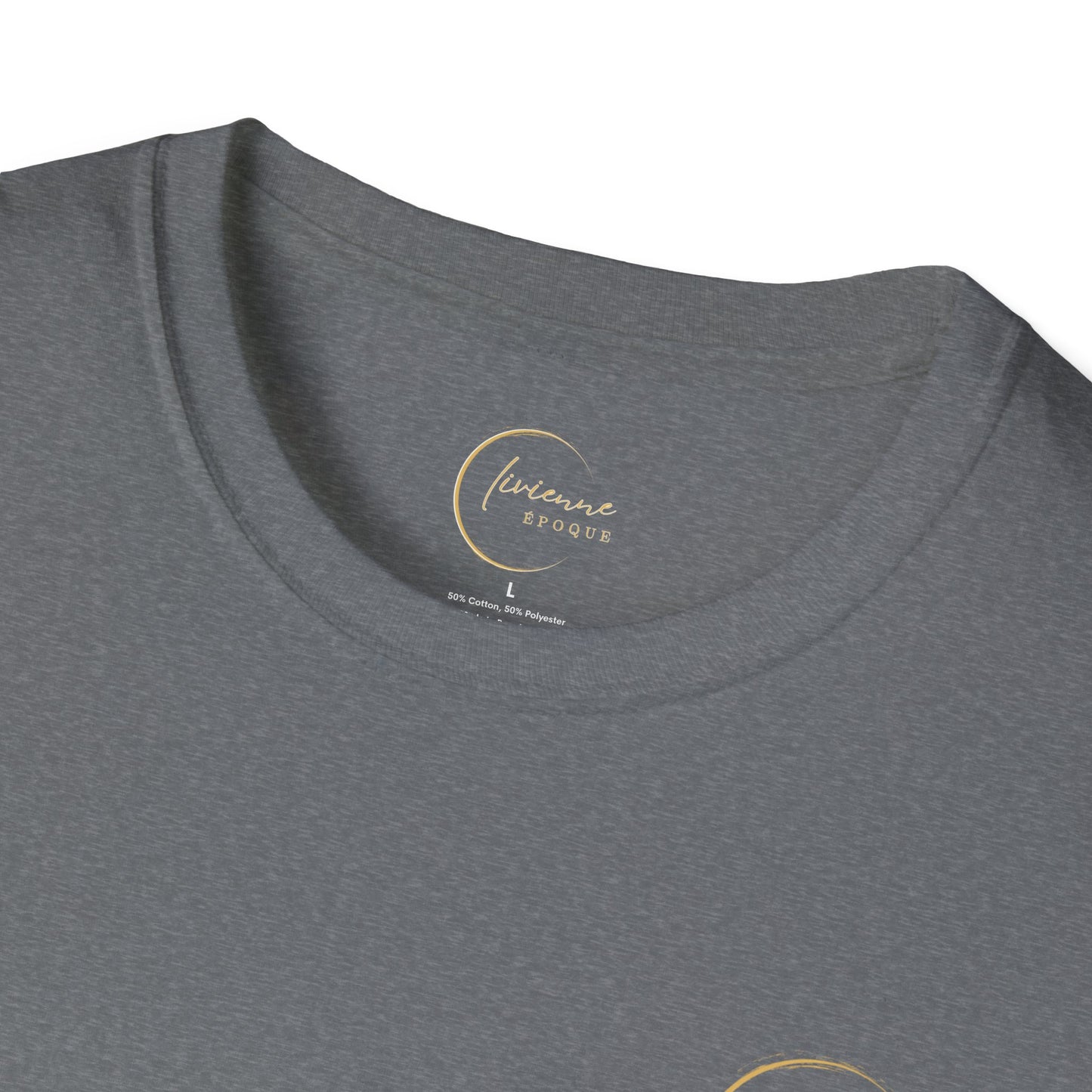 Olivienne Epoque Tee Unisex T-Shirt, Softstyle Tee for Culture Lovers, Graphic Tee, Casual Wear, Gift for Friends