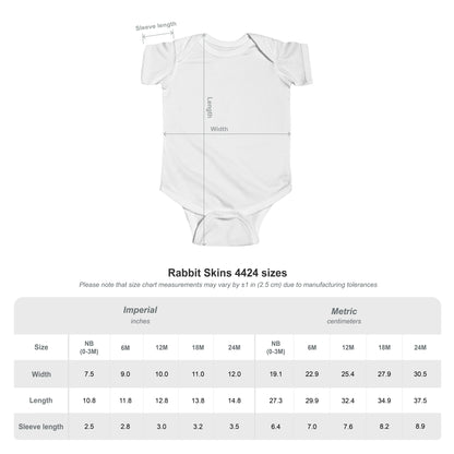 Infant Fine Jersey Bodysuit Unisex Bodysuit