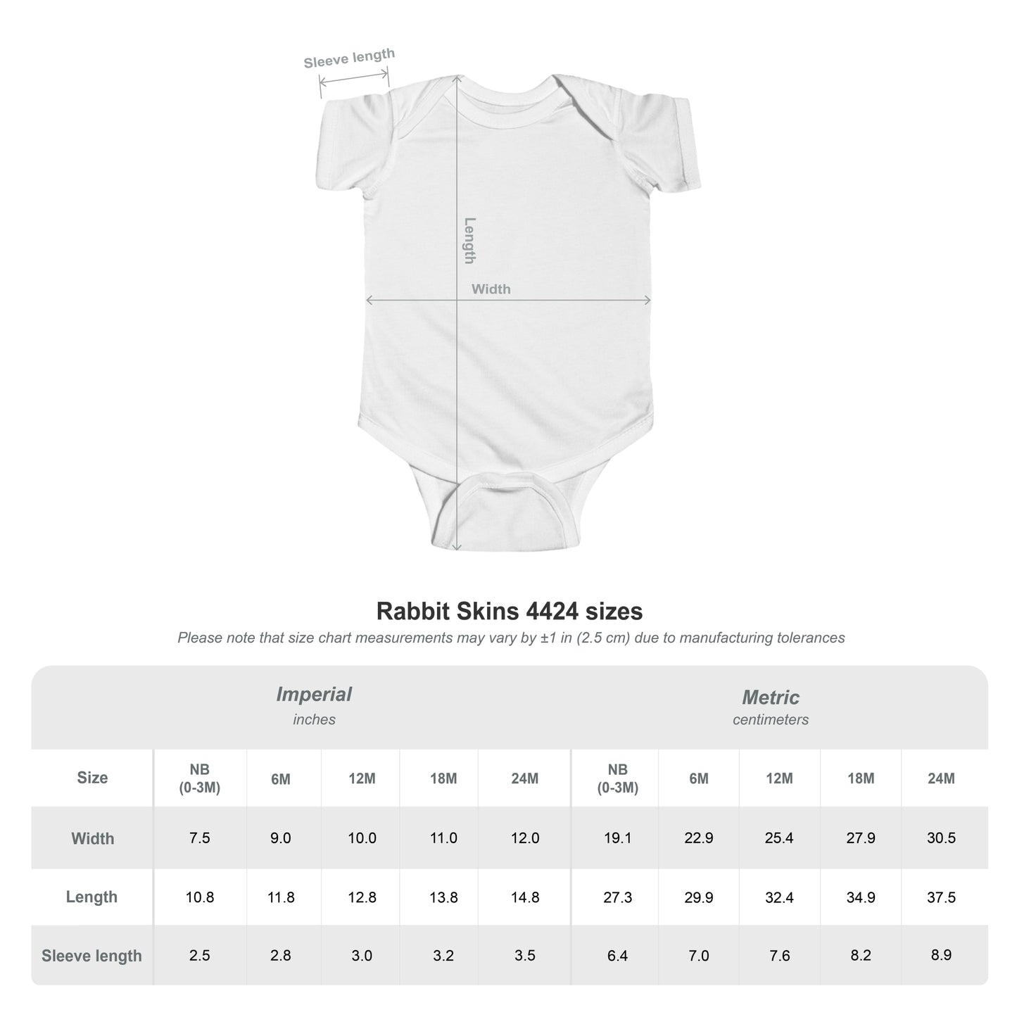 Infant Fine Jersey Bodysuit Unisex Bodysuit