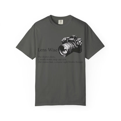 LW-Q1 Tee, Gift for Photographers, Unisex Camera Shirt, Vintage Style Graphic Tee