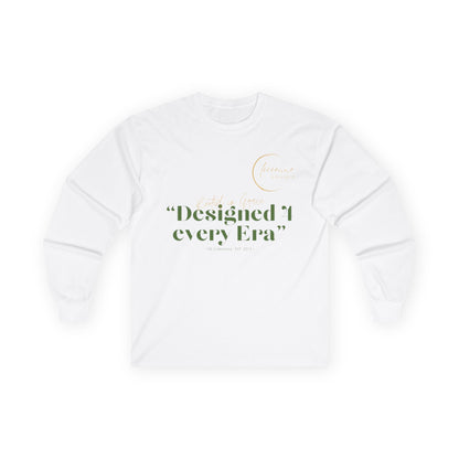 Olivienne Epoque T1 Long Sleeve Tee, Unisex Tee Shirt, Gift for Culture Lovers, OE Original Designed Tee, Unique Elegant Apparel