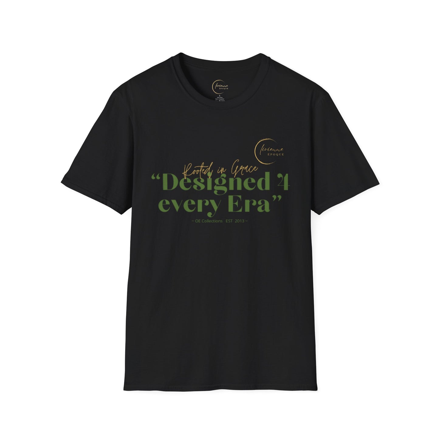 Olivienne Epoque Tee Unisex T-Shirt, Softstyle Tee for Culture Lovers, Graphic Tee, Casual Wear, Gift for Friends