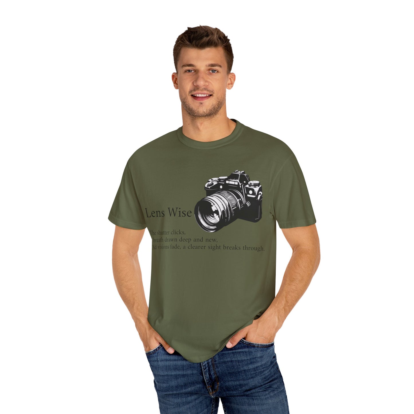 LW-Q1 Tee, Gift for Photographers, Unisex Camera Shirt, Vintage Style Graphic Tee