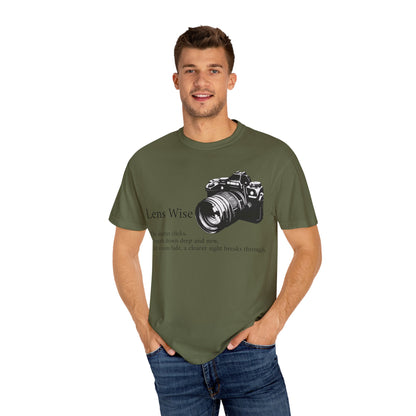 LW-Q1 Tee, Gift for Photographers, Unisex Camera Shirt, Vintage Style Graphic Tee