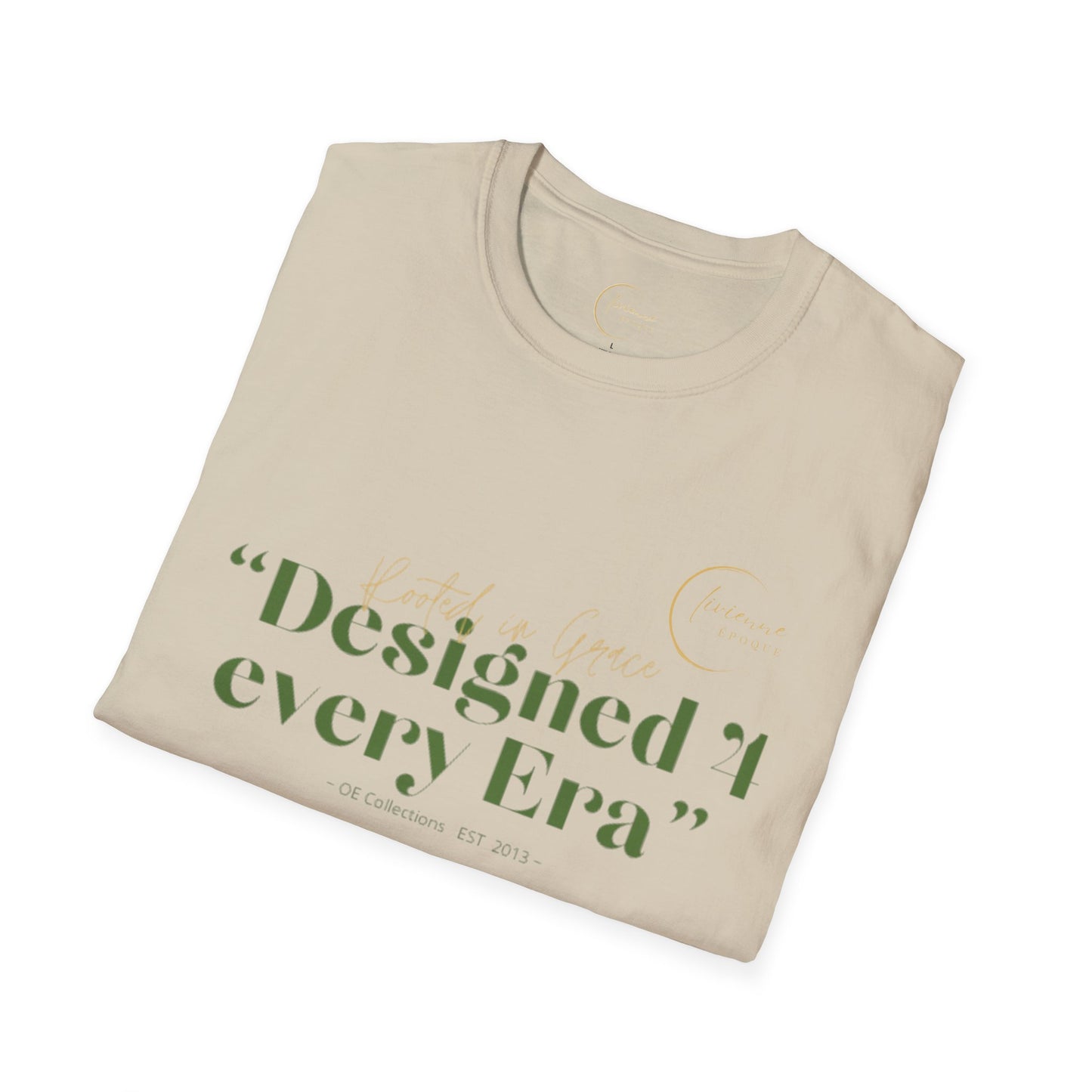 Olivienne Epoque Tee Unisex T-Shirt, Softstyle Tee for Culture Lovers, Graphic Tee, Casual Wear, Gift for Friends