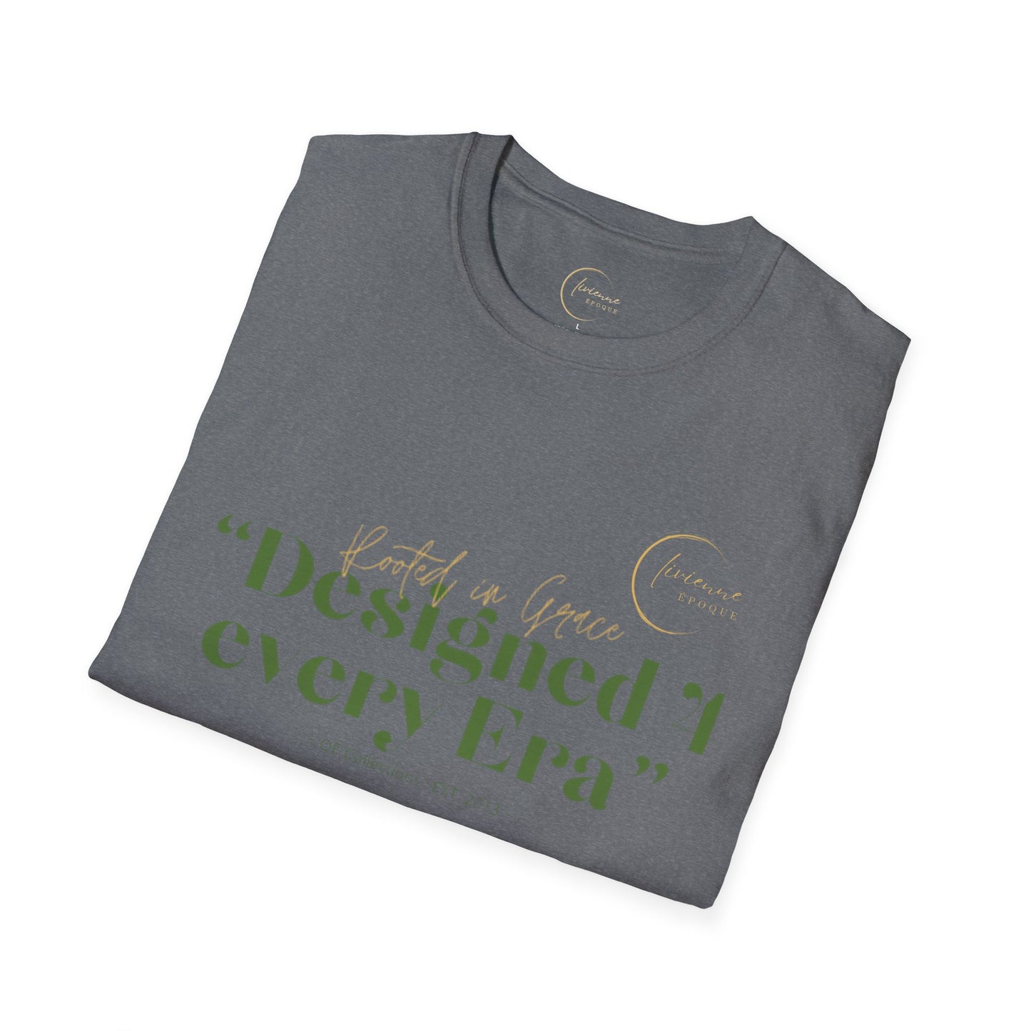 Olivienne Epoque Tee Unisex T-Shirt, Softstyle Tee for Culture Lovers, Graphic Tee, Casual Wear, Gift for Friends